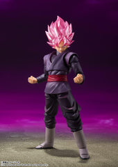 TAMASHII NATIONS - Dragon Ball Super Goku Black Super Saiyan Rose (Reissue), Bandai Spirits S.H.Figuarts Action Figure