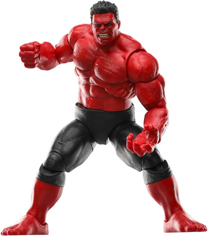 Marvel Legends Series Red Hulk, Captain America: Brave New World Collectible Deluxe 6 Inch Action Figure