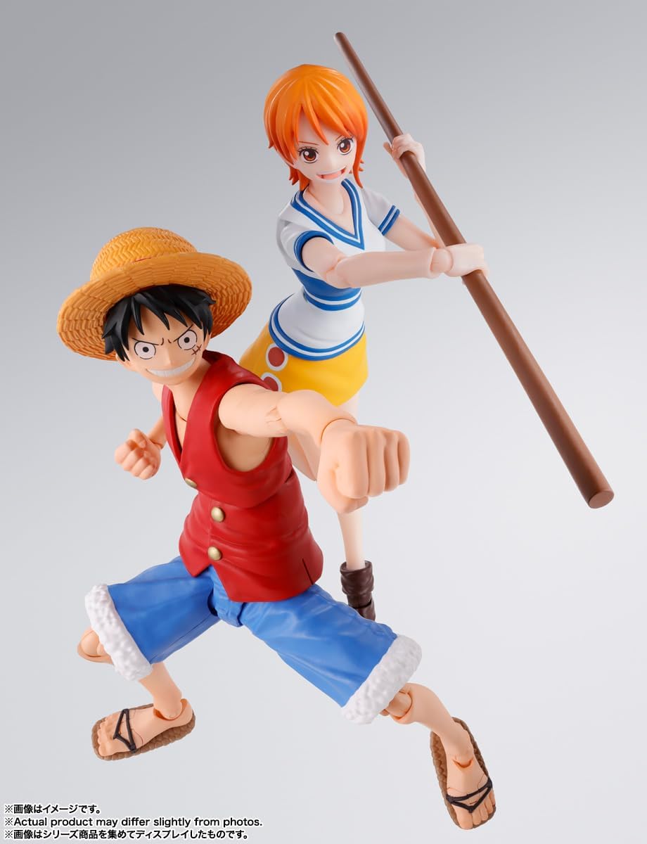 TAMASHII NATIONS - One Piece - Monkey D. Luffy -Romance Dawn-, Bandai Spirits S.H.Figuarts Action Figure