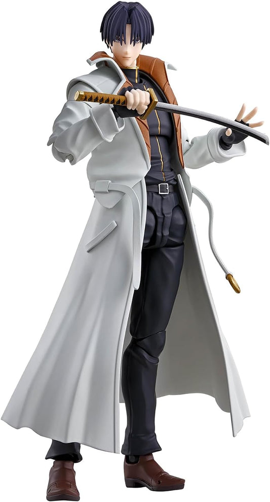 TAMASHII NATIONS - Rurouni Kenshin: Meiji Swordsman Romantic Story Aoshi Shinomori S.H.Figuarts Action Figure