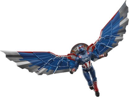 Marvel Legends Series Captain America Collectible Captain America: Brave New World Deluxe 6 Inch Action Figure