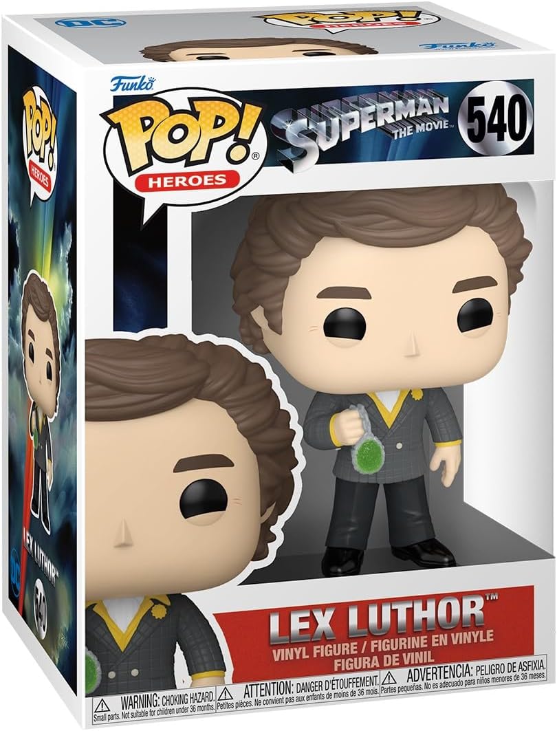 Funko Pop! Movies: Superman (1978) - Luthor with Chase (Styles May Vary)