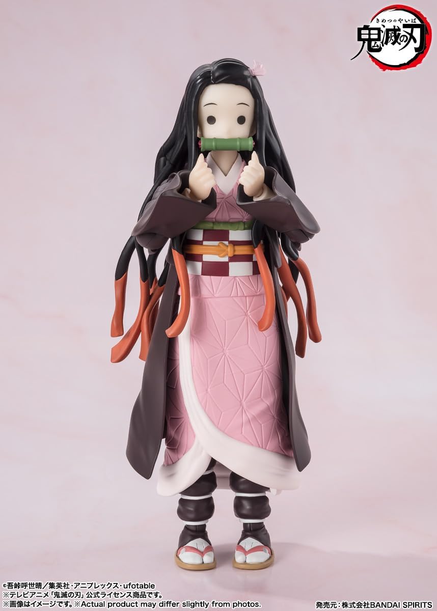 TAMASHII NATIONS - Demon Slayer: Kimetsu No Yaiba Nezuko Kamado S.H.Figuarts Action Figure