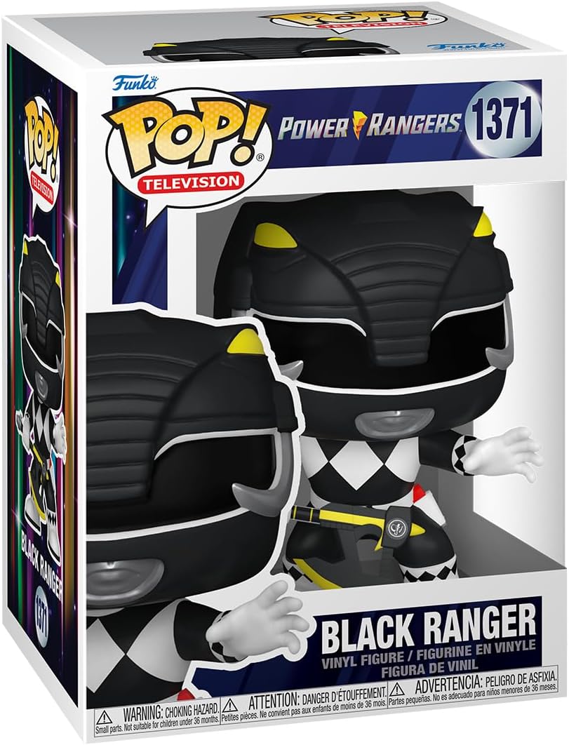 Funko POP! TV: Mighty Morphin Power Rangers 30th Anniversary - Black Ranger