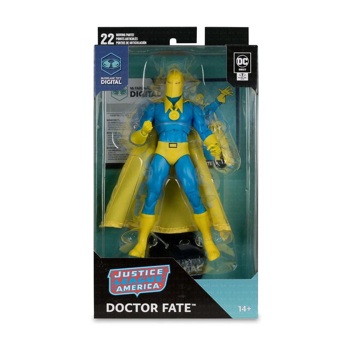 McFarlane Toys - Doctor Fate The Silver Age 7-Inch Scale Action Figure with Digital Collectible