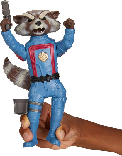 Marvel Studios’ Guardians of The Galaxy Vol. 3 Rocket Action Figure, Super Hero Toys for Kids Ages 4 and Up, 8-Inch-Scale Action Figure