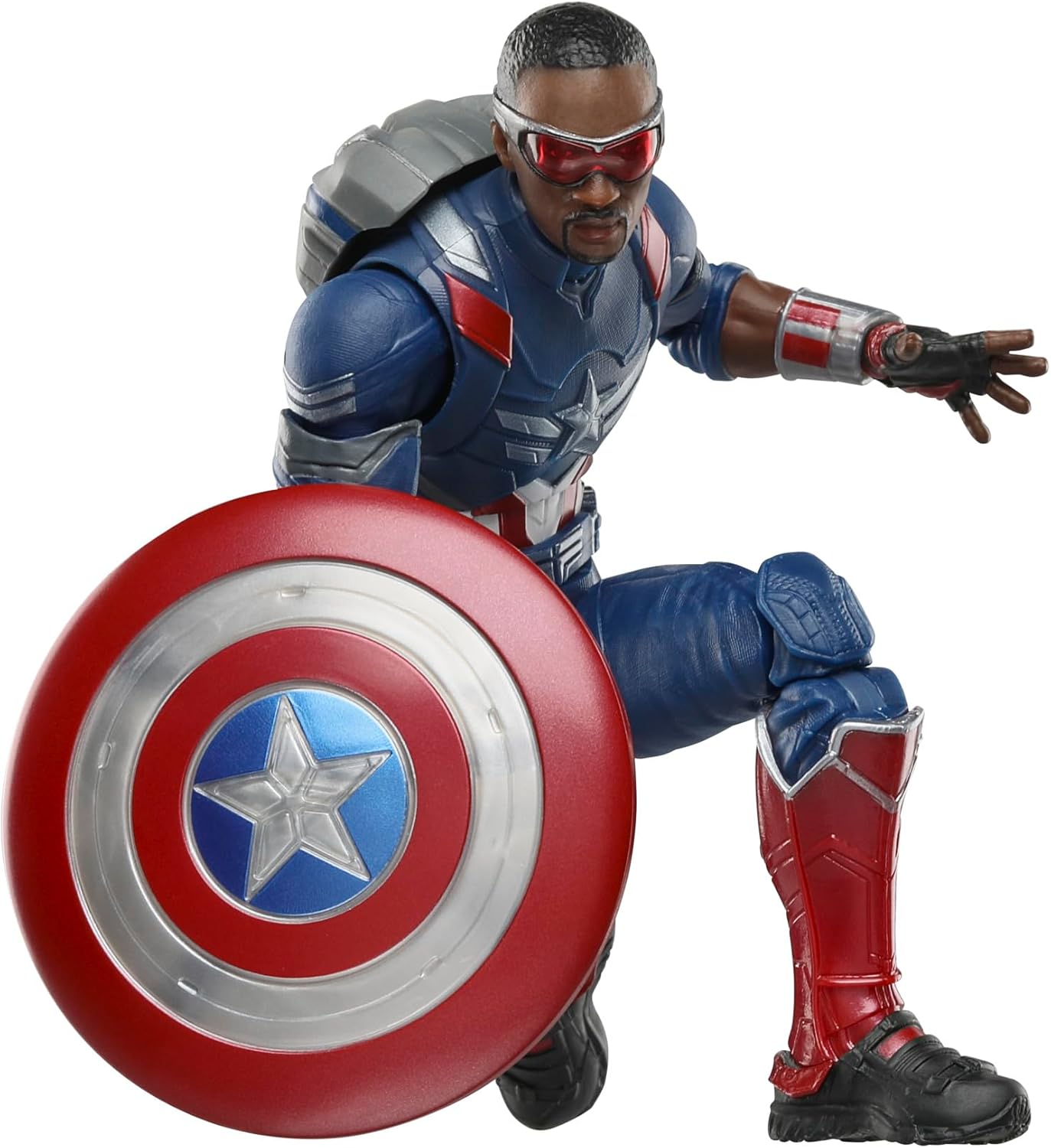 Marvel Legends Series Captain America Collectible Captain America: Brave New World Deluxe 6 Inch Action Figure