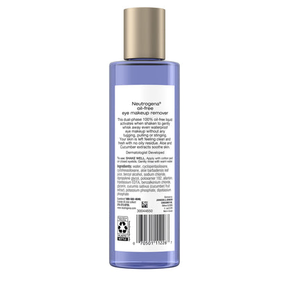 Neutrogena Gentle Oil-Free Eye Makeup Remover & Cleanser, 8.0 fl. oz