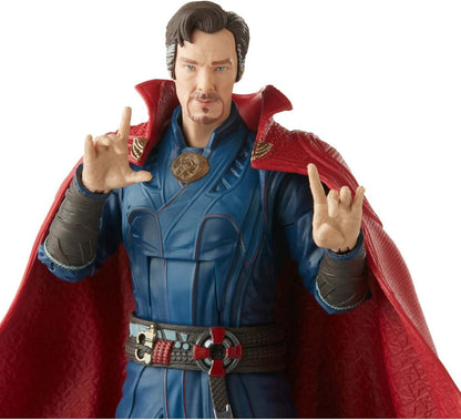 Marvel Legends Series Doctor Strange in The Multiverse of Madness 6-inch Collectible Doctor Strange Cinematic Universe Action Figure Toy,4 Accessories