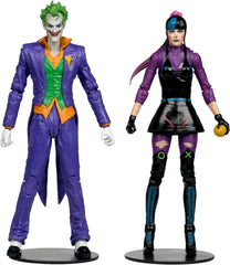 McFarlane Toys - DC Multiverse The Joker & Punchline 7" Action Figure 2pk
