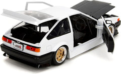 Jada Toys - JDM Tuners 1:24 Scale 1986(AE86) Toyota Trueno Die-cast Car