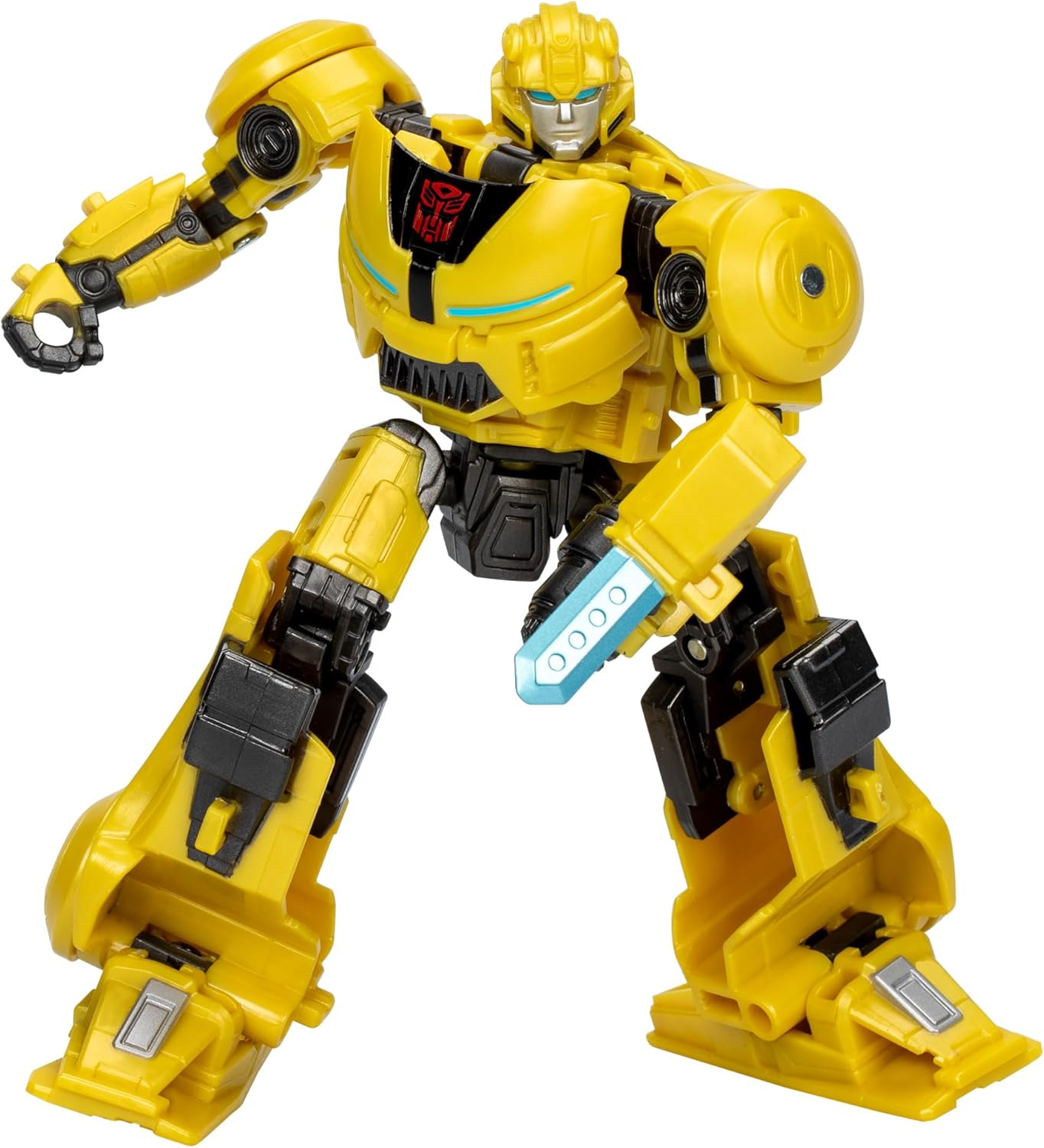 Transformers: One Prime Changer Bumblebee (B-127) 5-Inch Robot Action Figure, Interactive Toys for Boys and Girls Ages 6 and Up