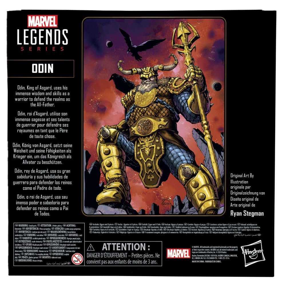 Marvel Legends Series Odin, Deluxe 85th Anniversary Comics Collectible 6-Inch Action Figure