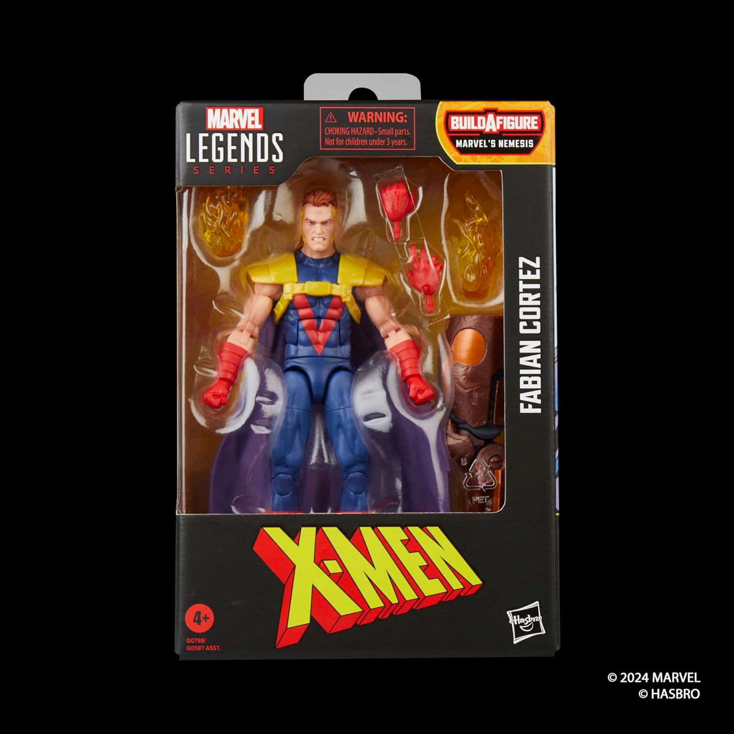 Marvel Legends Series Fabian Cortez, X-Men Comics Collectible 6-Inch Scale Action Figure