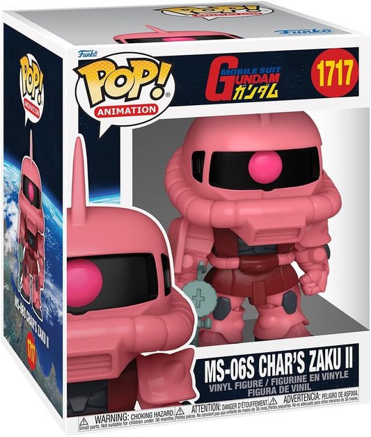 Funko Pop Super: Mobile Suit Gundam - MS-06S CHAR'S Chars Zaku Ii Ii