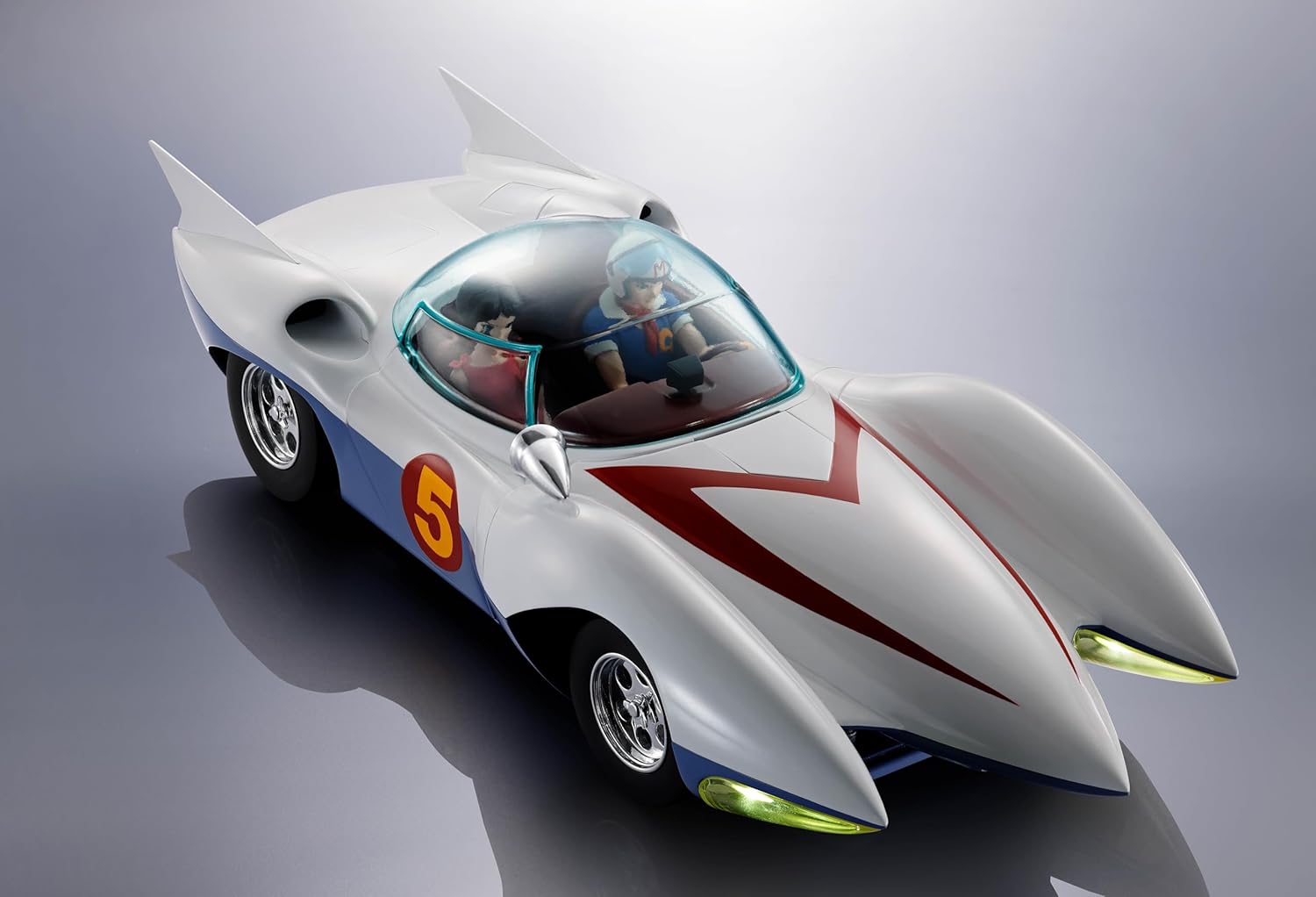 TAMASHII NATIONS - Speed Racer - SpeedRacer Mach5 Chogokin Figure