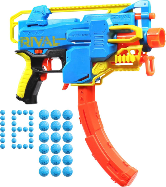 Nerf Rival Challenger MXXIV-1200 Motorized Blaster, Curved 12 Round Magazine