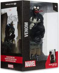 [Pre-Order] McFarlane Toys - Marvel Venom 1:6th Scale Collectible with Scene & Comic