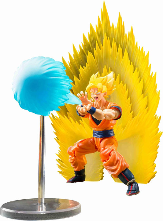 TAMASHII NATIONS - Dragon Ball Z - Super Saiyan Son Goku's Effect Parts Set - Teleport Kamehameha -, Bandai Spirits S.H.Figuarts Action Figure