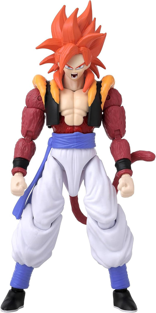 Dragon Ball Super - Super Saiyan 4 Gogeta, Bandai Namco Dragon Stars Power Up Pack Action Figure & Accessory Set
