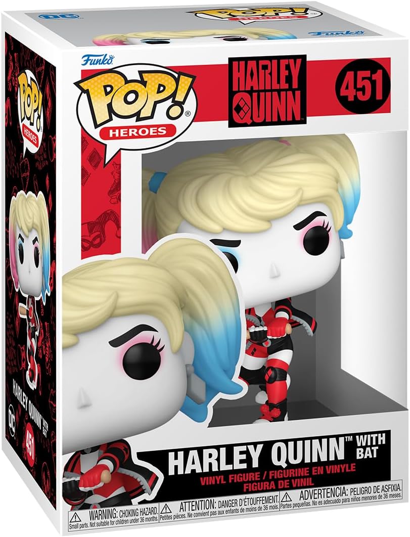 Funko Pop! Heroes: DC - Harley Quinn with Bat