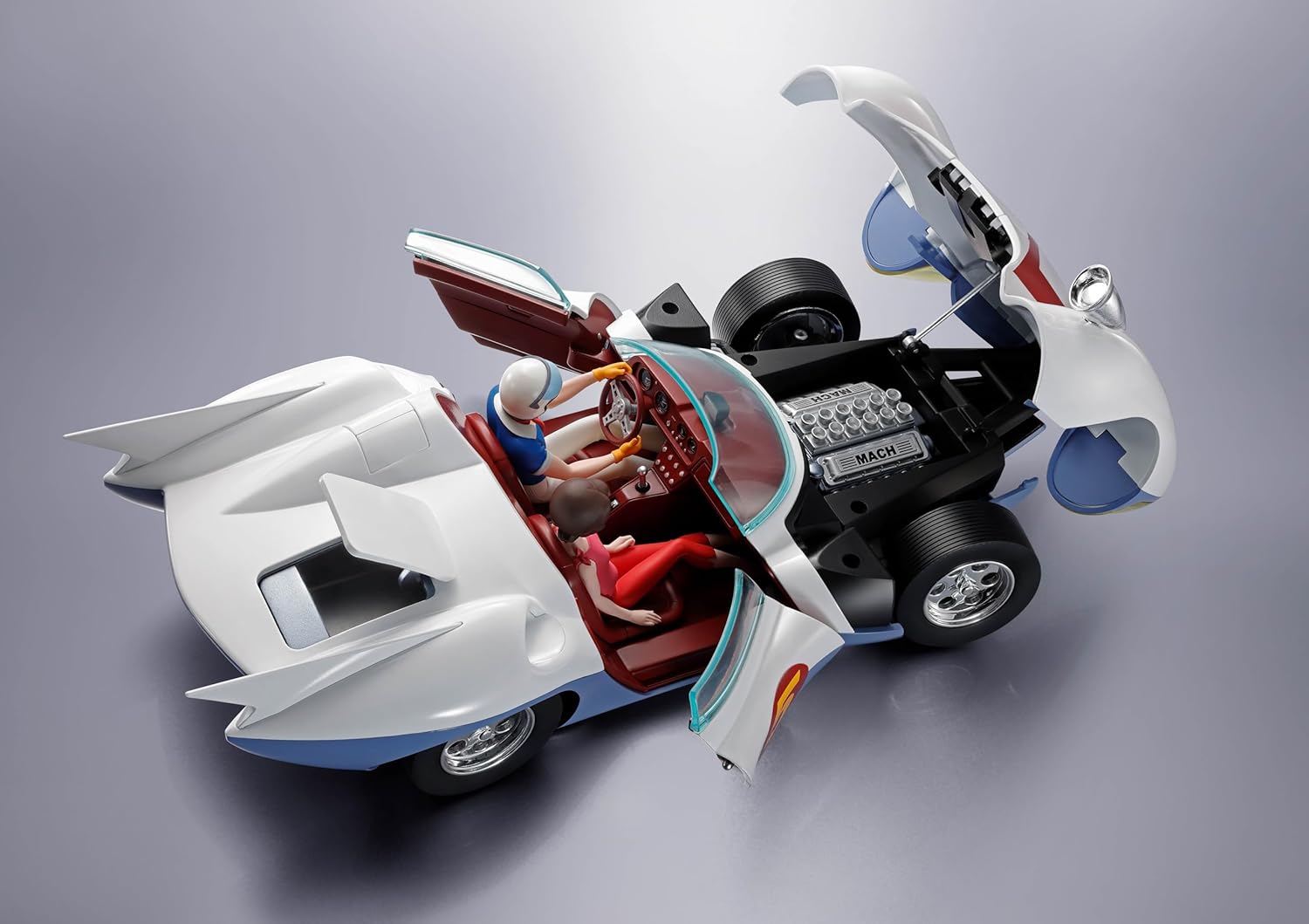 TAMASHII NATIONS - Speed Racer - SpeedRacer Mach5 Chogokin Figure