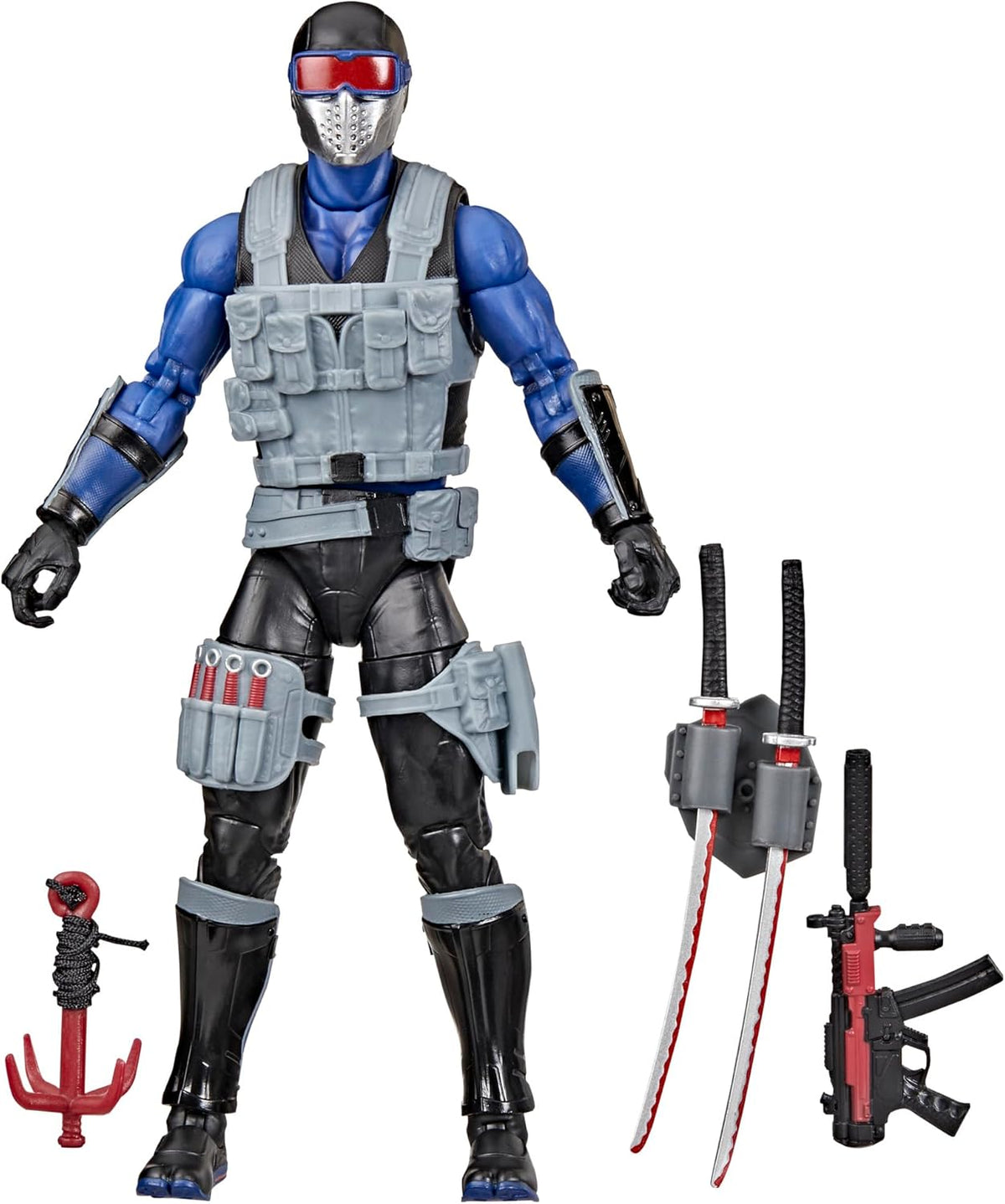 [Pre-Order] G.I. Joe Classified Series Snake Eyes V4, Collectible 6 Inch Action Figure with 7 Accessories