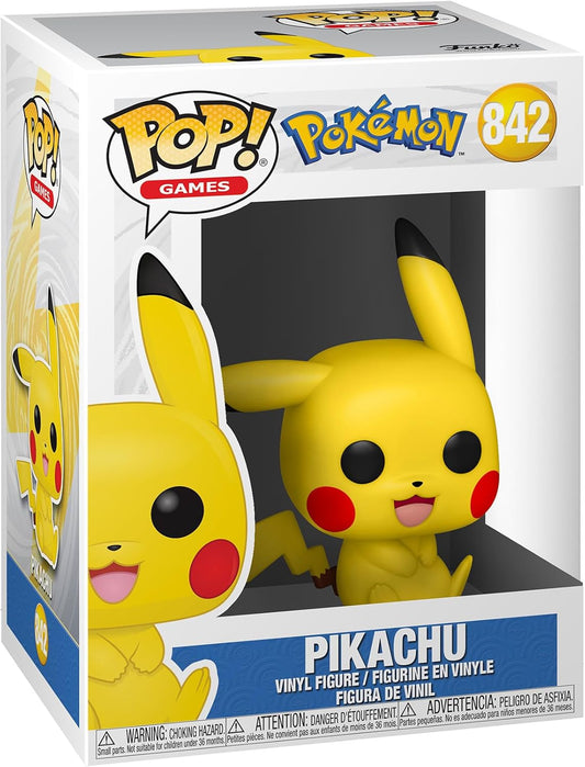 Funko POP Pop! Games: Pokemon - Pikachu (Sitting)