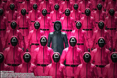 TAMASHII NATIONS - Squid Game - Masked Soldier S.H.Figuarts Action Figure