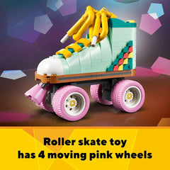 LEGO Creator 3-in-1 Retro Roller Skate Toy (31148) – Build Roller Skate, Mini Skateboard, or Boom Box – Creative Gift for Kids Ages 8+, Skaters, Boys & Girls