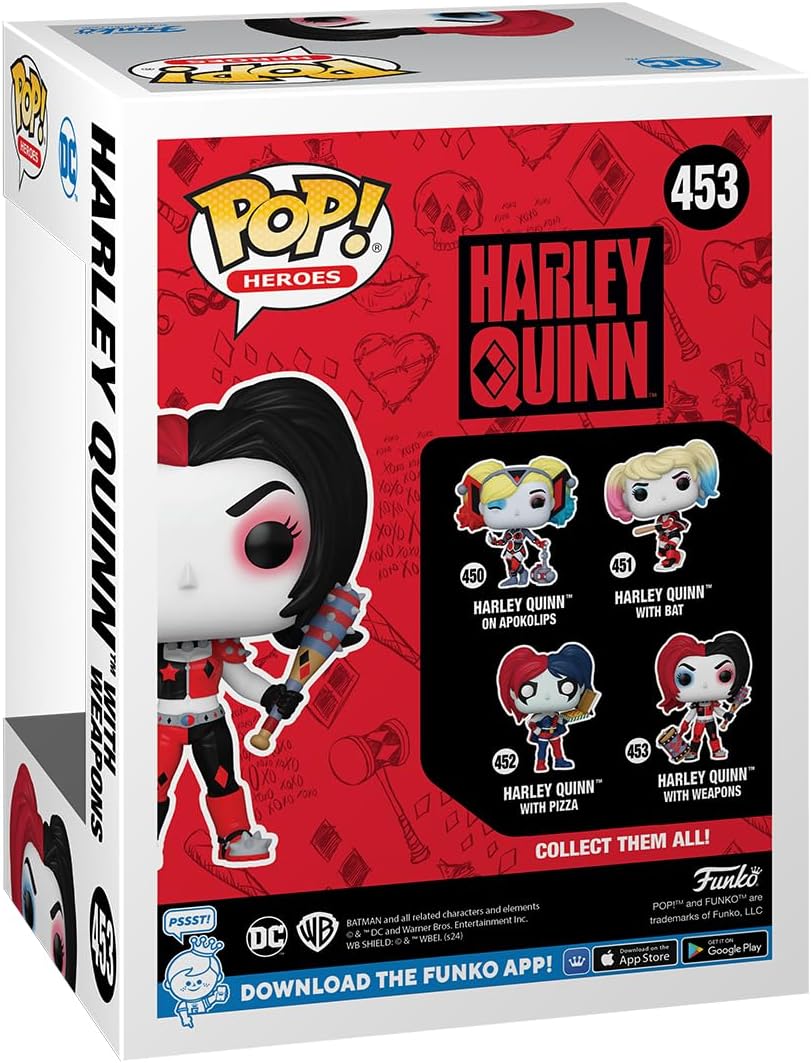 Funko Pop! Heroes: DC - Harley Quinn with Weapons