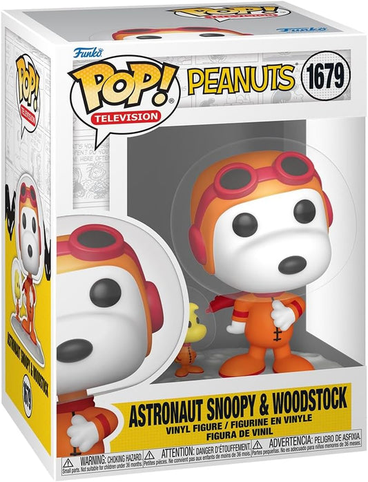 Funko Pop Animation: Peanuts - Astronaut Snoopy & Woodstock