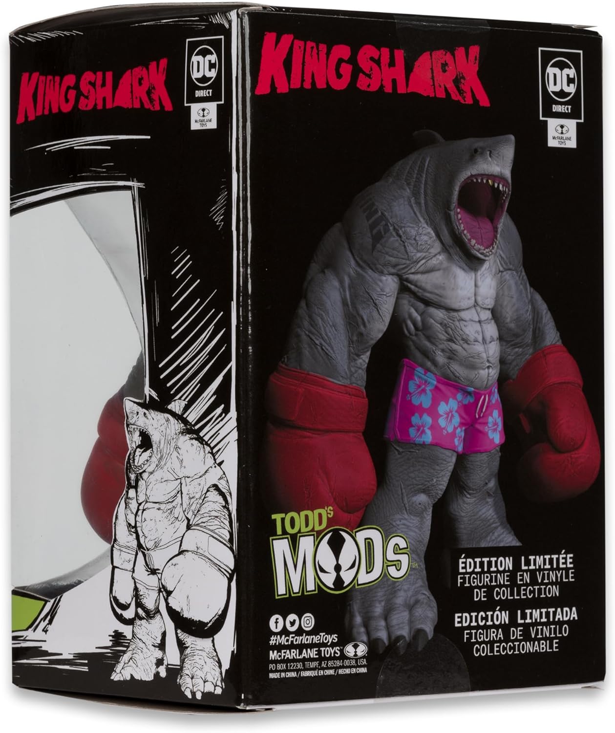 McFarlane Toys - DC Direct King Shark  Limited Edition (Todd's Mods) 4.5in Scale Posed Figure