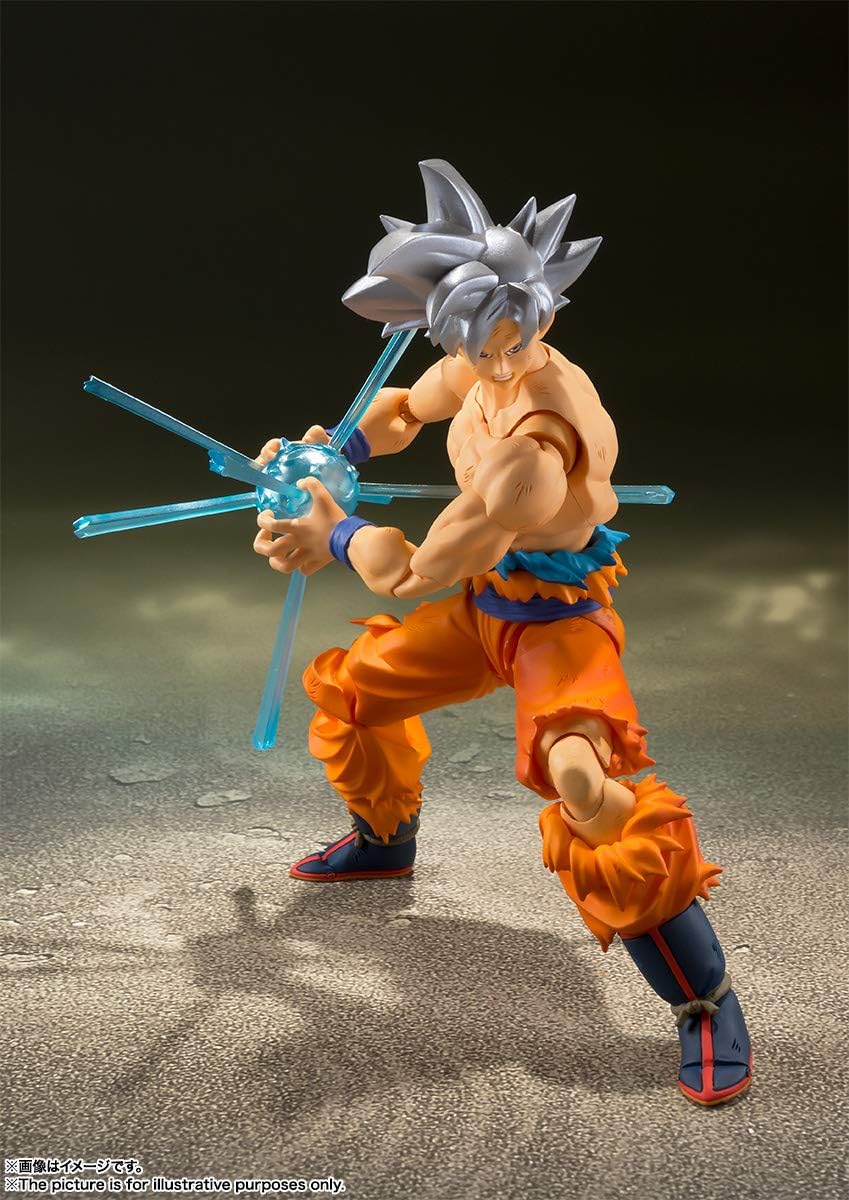 TAMASHII NATIONS - Dragon Ball Super  Son Goku Ultra Instinct (Reissue), Bandai Spirits S.H.Figuarts Action Figure