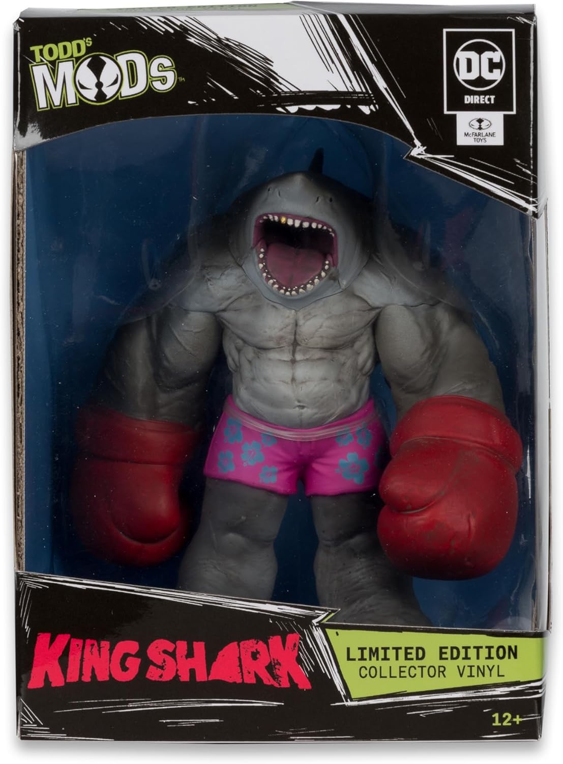 McFarlane Toys - DC Direct King Shark  Limited Edition (Todd's Mods) 4.5in Scale Posed Figure