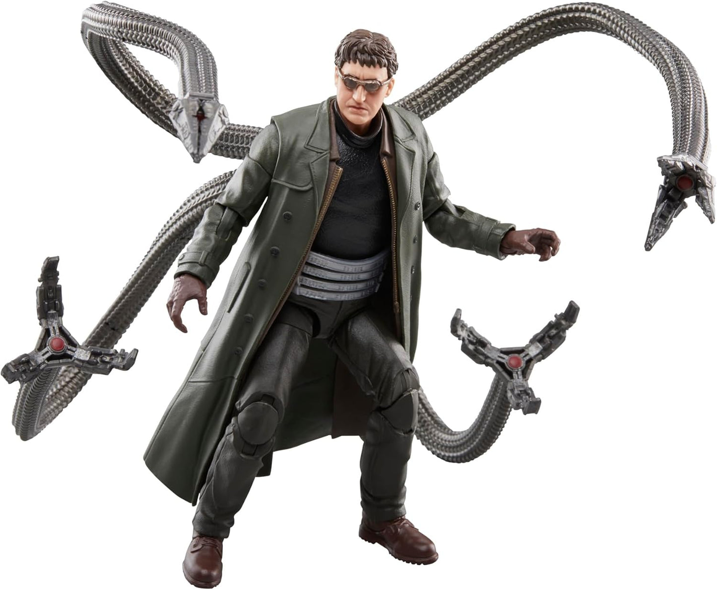 Marvel Legends Series Doc Ock, Spider-Man: No Way Home Collectible, Deluxe 6-Inch Action Figure, 4 Accessories, Ages 4 and Up