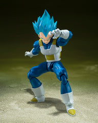 TAMASHII NATIONS - Dragon Ball Super Saiyan Vegeta (GOD) S.H.Figuarts Action Figure