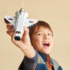 LEGO Creator 3 in 1 Space Shuttle Toys - Space Toys Building Set - Option to Build 2 Spaceships or Astronaut
