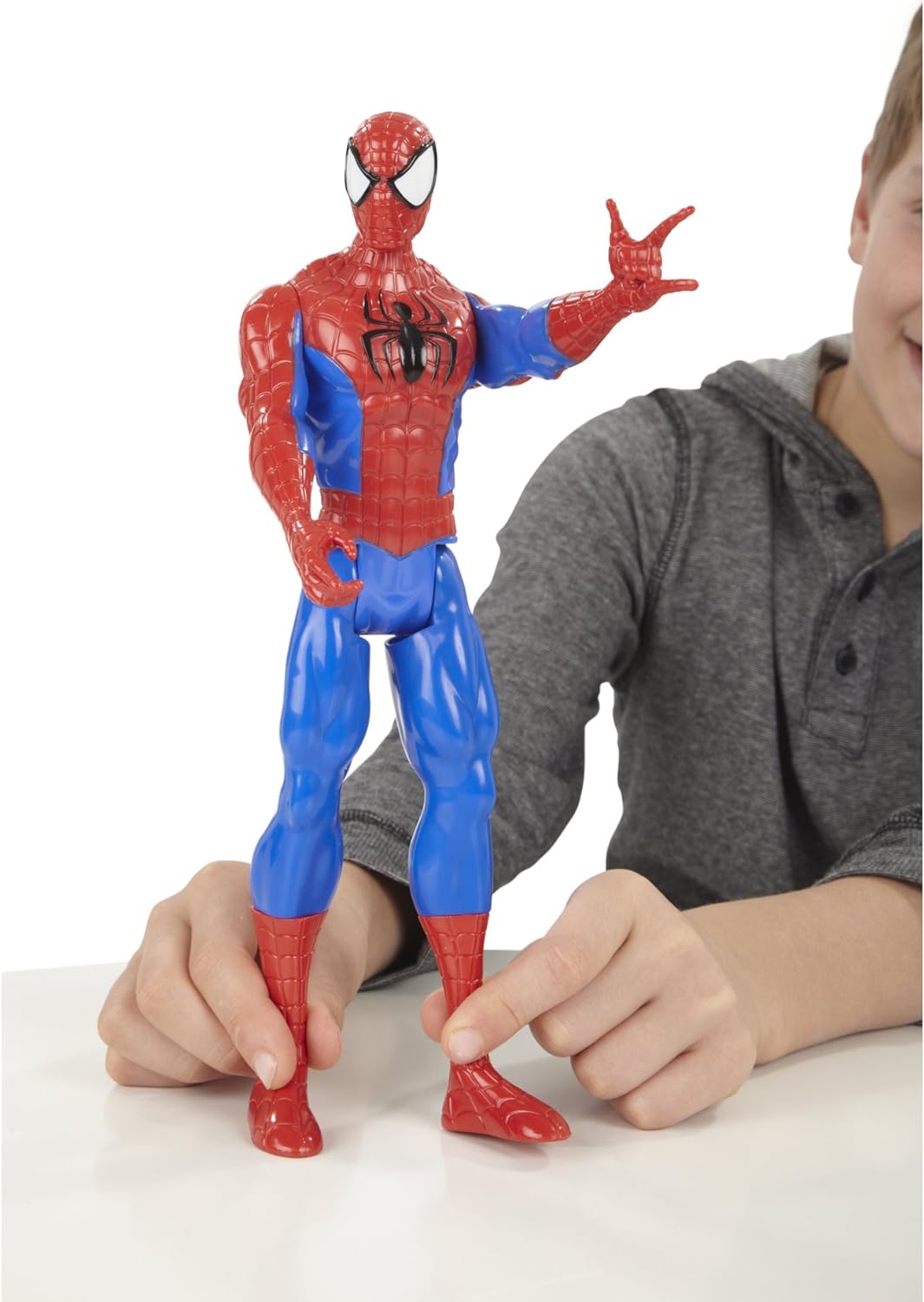 Hasbro Marvel Ultimate Spider-man Titan Hero Series Spider-Man Figure, 12-Inch