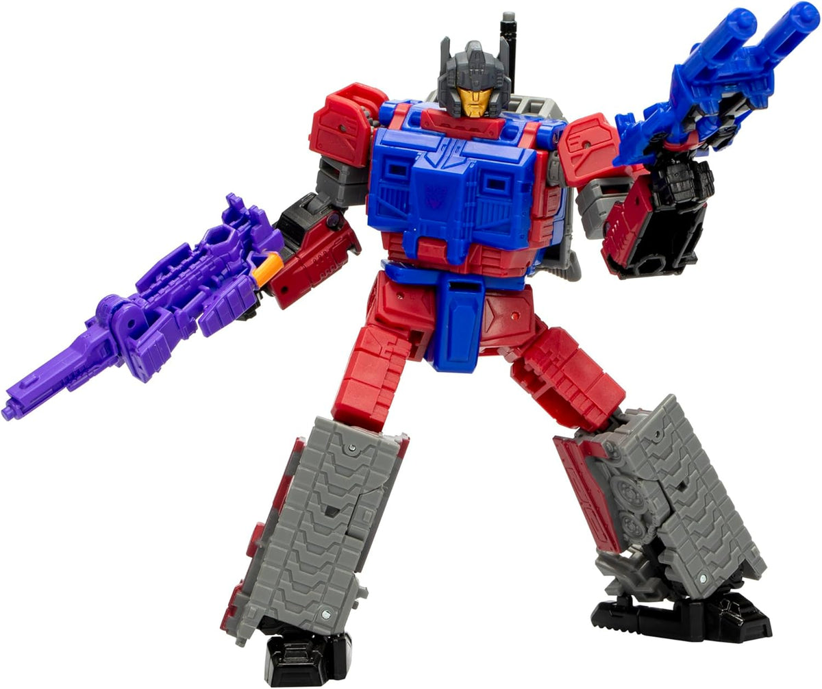 Transformers Legacy United Deluxe Class G1 Universe Quake, 5.5-inch Converting Action Figure