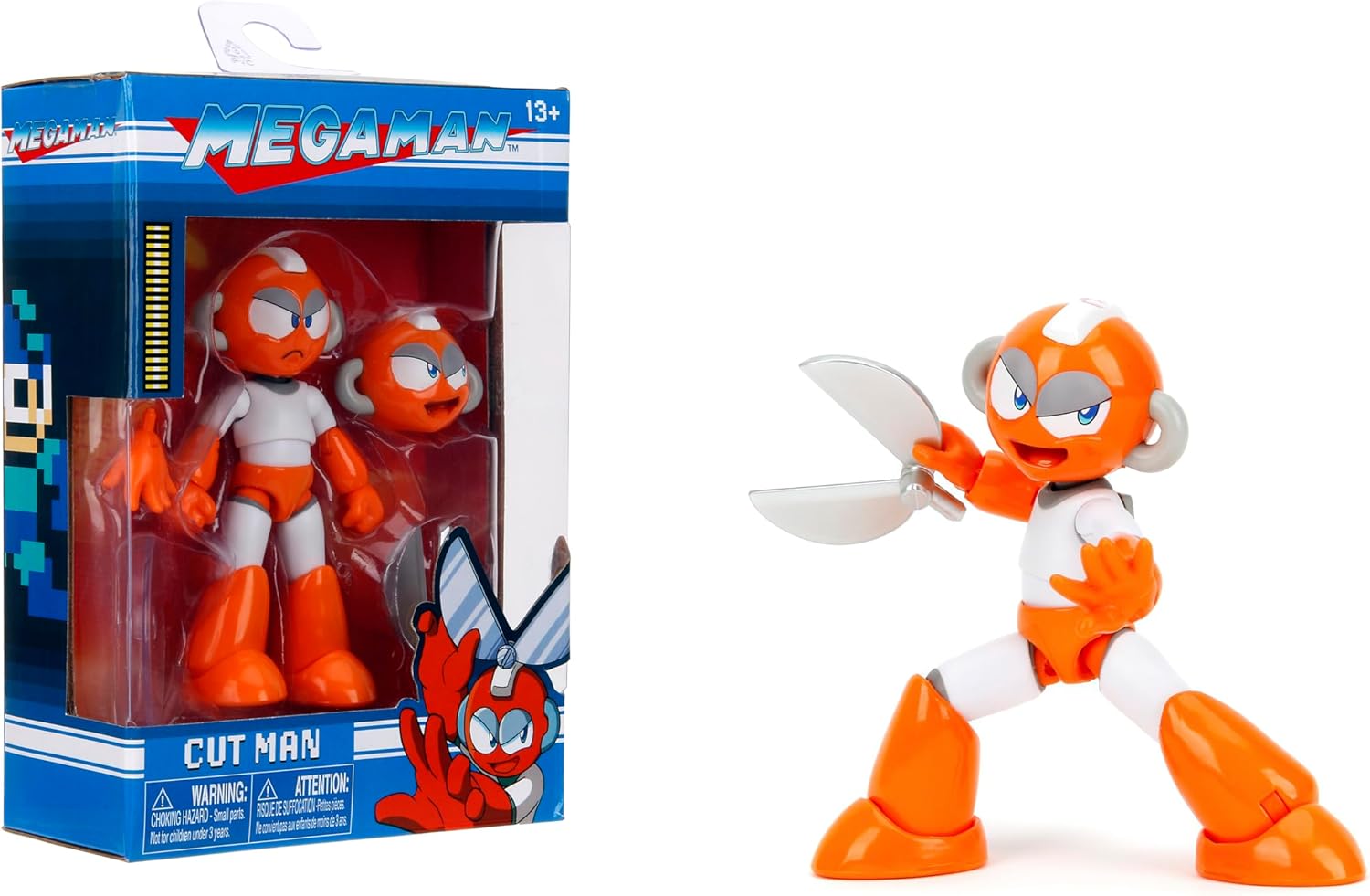 Jada Toys - Mega Man 4" Cut Man - 1:12 Scale Action Figure