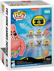 Funko Pop! Animation: Spongebob Squarepants 25th Anniversary - Fry Cook Games Patrick
