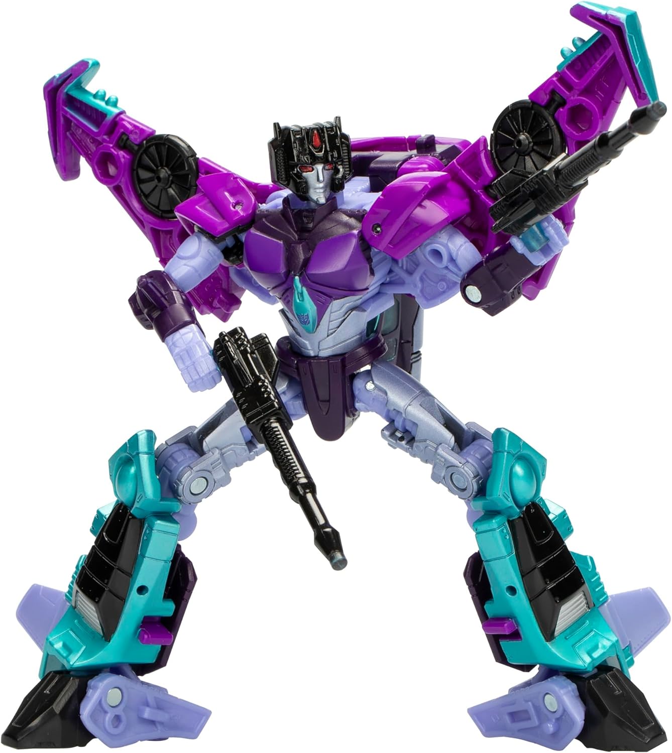 Transformers Legacy United Deluxe Class Cyberverse Universe Slipstream, 5.5-inch Converting Action Figure, 8+