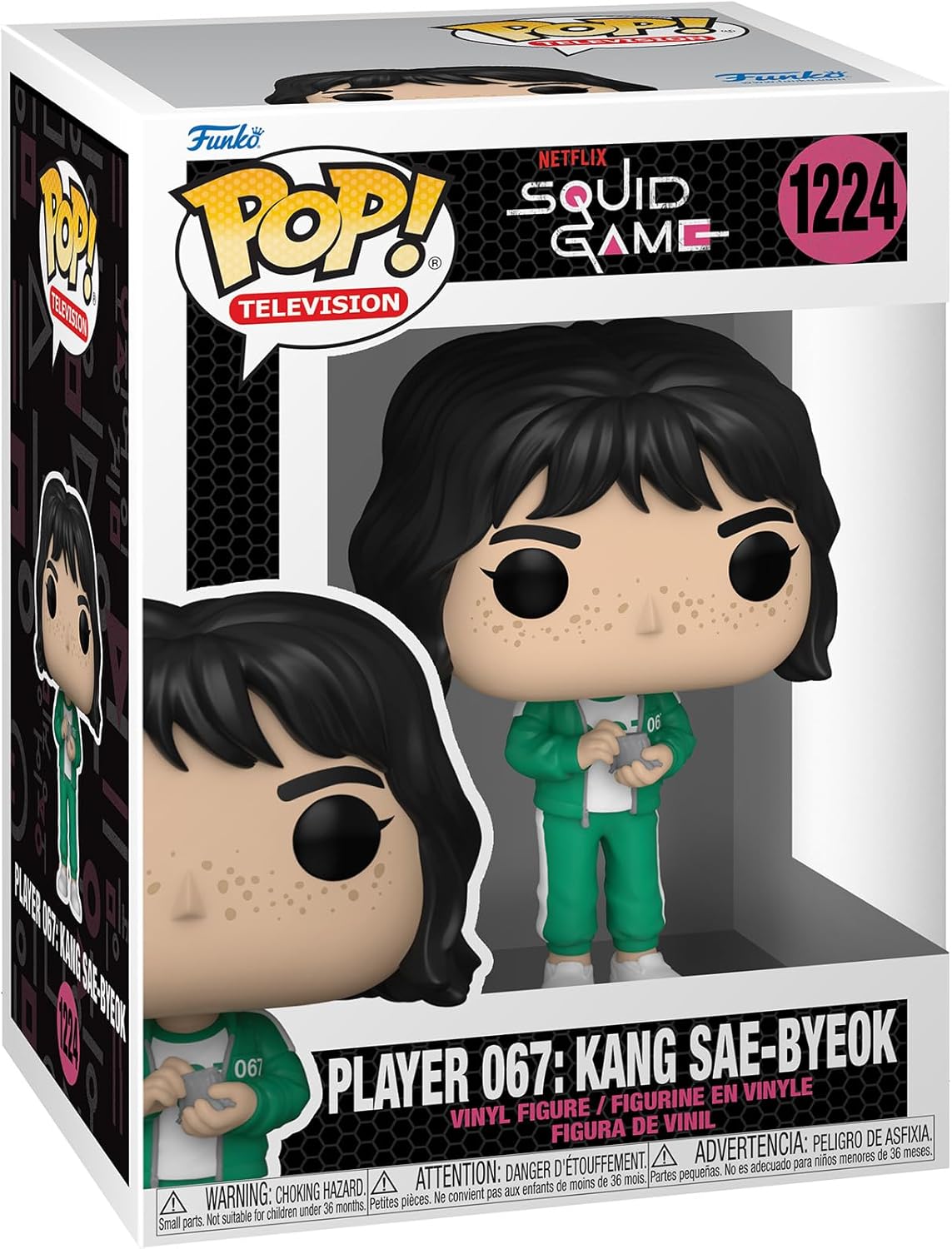 Funko POP TV: Squid Game- Player 067:Kang SAE-BYEOK