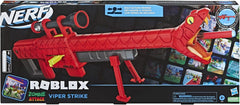 NERF Roblox Zombie Attack: Viper Strike Sniper-Inspired Blaster with Scope, Code for Exclusive Virtual Item