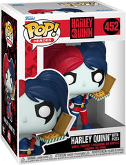 Funko Pop! Heroes: DC - Harley Quinn with Pizza