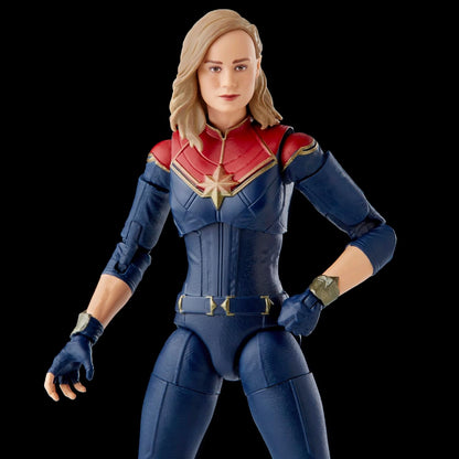 Marvel Legends Series Captain Marvel, The Marvels 6-Inch Collectible Action Figures, Toys for Ages 4 and Up