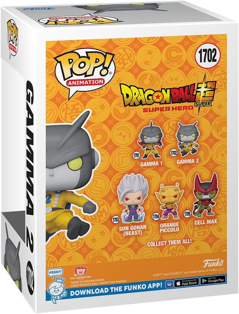 Funko Pop! Animation: Dragonball Super: Super Hero - Gamma 2