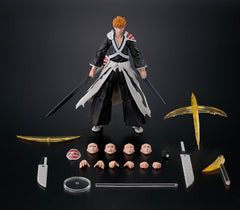 TAMASHII NATIONS - Bleach: Thousand-Year Blood War - Ichigo Kurosaki -Dual Zangetsu-, Bandai Spirits S.H.Figuarts Action Figure