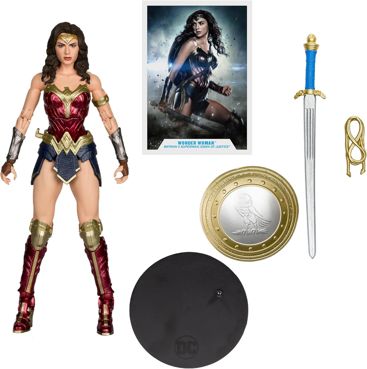 McFarlane Toys - DC Multiverse Wonder Woman (Batman V Superman: Dawn of Justice) 7in Action Figure